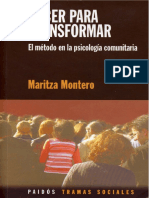 Hacer Transformar M Montero