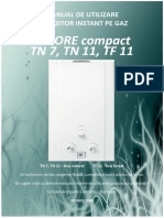 Calore Compact TN7 TN11 TF11 Manual Utilizare