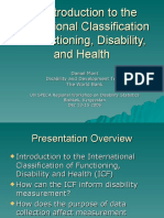 An Introduction To The International Classification of Functioning, Disability, and Health