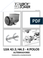 Leroy Somer LSA 44.2M95 Alternator