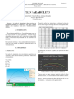 Informe Tiro Parabólico