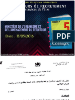 Ministère de L'urbanisme Et de L'amenagement Du Territoire-OUSSAMA NAZIH