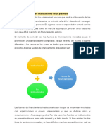 Fuentes de Financiamiento de Un Proyecto L10