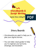 Storyboards & Script Writing: Digital Story Telling # 4