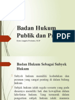 5.badan Hukum Publik Dan Privat