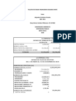 Segunda Parte Taller de Estados Financieros