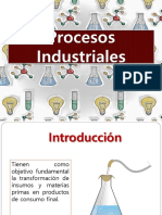 1 Procesos Industriales Introducción