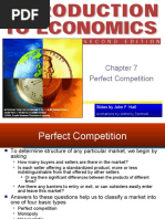 Perfect Competition: Slides by John F. Hall