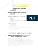 Medicamentos Del Sistema Endocrino y Metabolico - Farmacologia