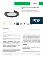 Campana Led Industrial UFO 150W SSD