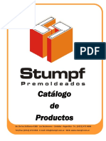 Catalogo Stumpf Premoldeados