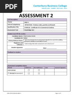 Assessment 2: Canterbury Business College