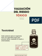 Evaluación del riesgo tóxico