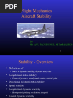 Flight Dynamics - Stability (General)