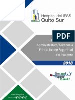 IESSHQS-SE-PS-ESP-011 Educación en Seguridad Del Paciente