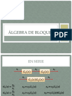 Álgebra de Bloques