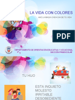 Platica La Vida Con Colores Padres Preescolar