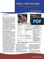 Single Vs Double Helical-Gears