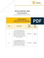 Cotizacion Trafo Pad Mounted