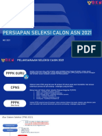 Persiapan Pelaksanaan Seleksi Casn 2021 - 20210511