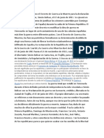 Informacion Sobre El Decreto A Muerte