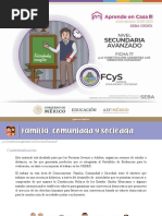 Familia comunidad y sociedad