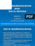 Data Mining and Warehousing