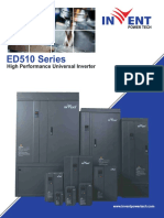 ED510 Series: High Performance Universal Inverter