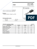 STC345L NPN Silicon Transistor Specs & Data Sheet