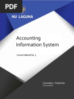 Accounting Information System: Carmela L. Peduche