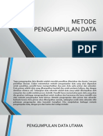 Materi 14 Metode Pengumpulan Data1