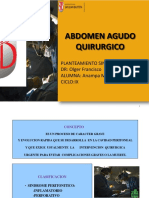 Abdomen Agudo Quirugico 1