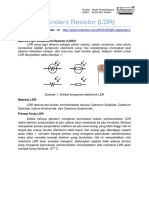 Light Dependent Resistor LDR