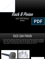 Roda Gigi Rack Dan Pinion-Dikonversi