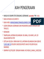 LANGKAH PENGERJAANaccurate 5