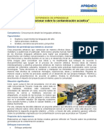 3º - Arte para Reflexionar Sobre La Contaminación Acústica