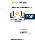 Algunas Técnicas Instruccionales