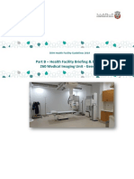 Part B - Health Facility Briefing & Design 260 Medical Imaging Unit - General
