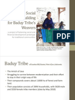 Social Enterprise Building For Baduy Weavers