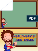 Mathematical Sentences and Phrases