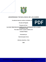 Cultura Tributaria Amésquita Torres Raúl Grupo C