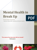 Mental Health in Break Ups