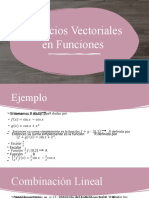 Espacios Vectoriales de Funciones