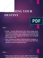 Reaching Your Destiny
