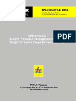 Kabel TR - 2. Tanpa Perisai Mekanis (SPLN_D3.010!2!2014)