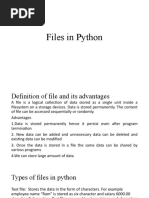 Files in Python