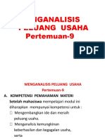 Pert-9.ANALISIS PELUANG USAHA