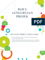 BAB 2: Pengurusan Projek