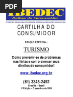 Cartilha Do Consumidor Edição Especial - Turismo