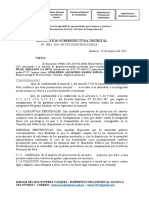 Resolucion de Garantias de Fiorella Del Pilar
